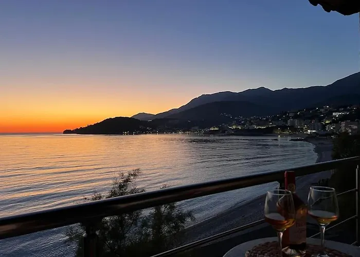 Appartement Potam'sea Bliss 38- Front, Sun Beds & Parking Himarë