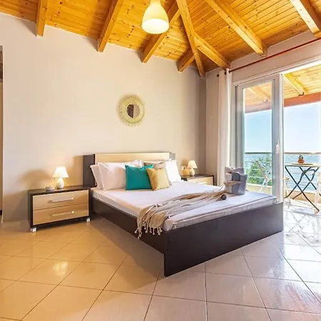 Potam'sea Bliss 38- Front, Sun Beds & Parking Himare